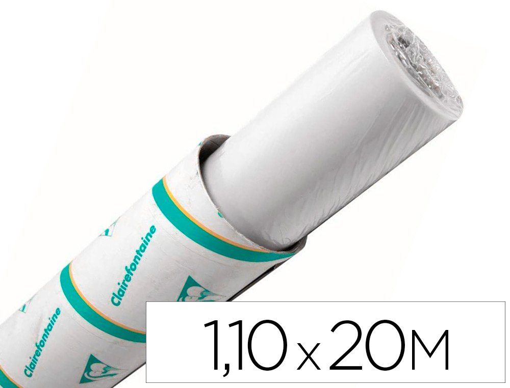 ROULEAU PAPIER CALQUE CLAIREFONTAINE 90/95GR        1,10X20M
