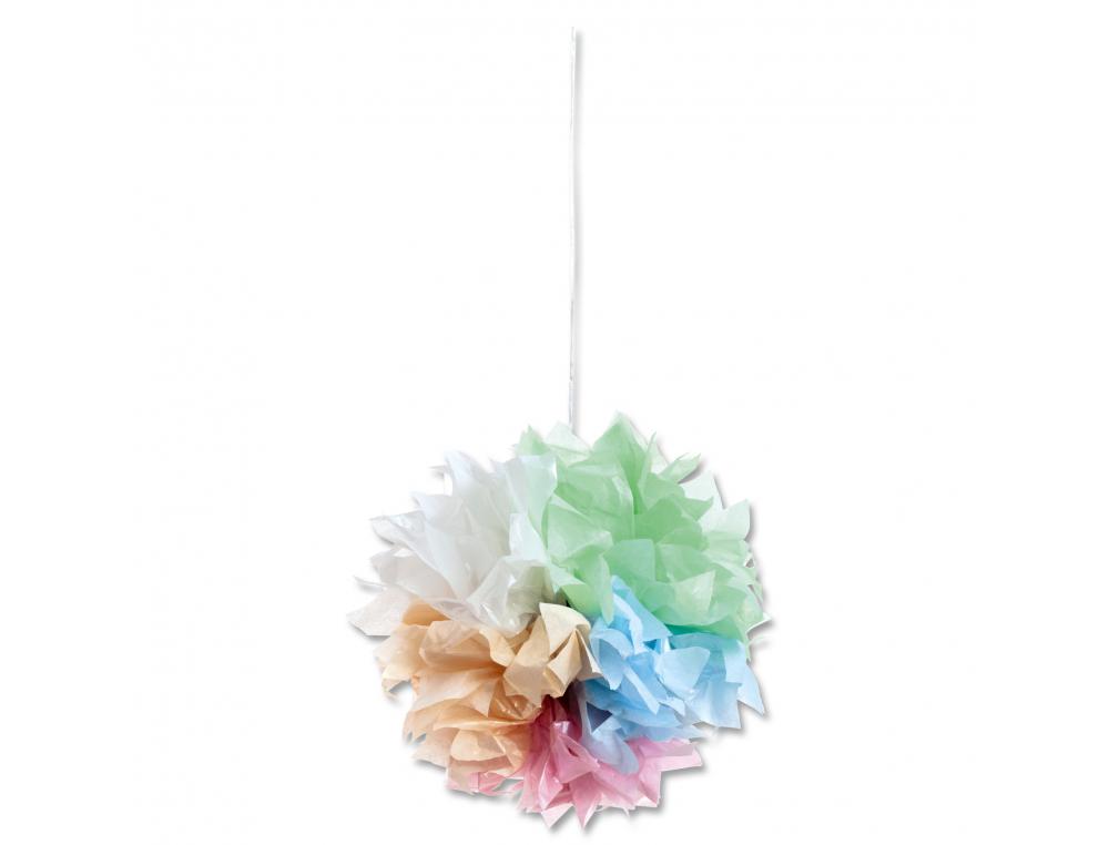 PAPIER DE SOIE IRISE FOLIA 50X70 CM 20G 5 FEUILLES       COLORIS ASSORTIS