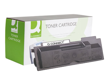 TONER LASER Q-CONNECT COMPATIBLE IMPRIMANTES KYOCERA TK17 COULEUR NOIR 6000P
