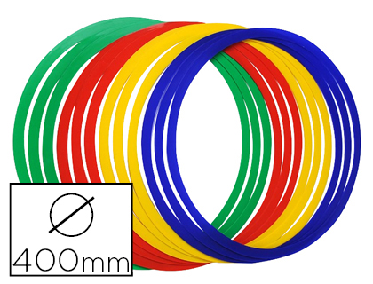 CERCEAU PLASTICO ROTOTECH EXTRA PLAT FLEXIBLE DIAMTRE 40CM LOT DE 12 UNITS