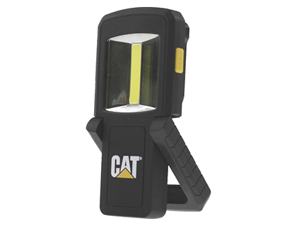 LAMPE DE POCHE CAT LIGHTS AIMANTÉE ANSE INCLINABLE FAISCEAU PROJECTEUR 165 LUMENS LAMPE FRONTALE 50 LUMENS PILES