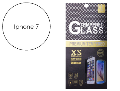 PROTÈGE-ÉCRAN KOKOON GLASS PRO + VERRE TREMPÉ POUR IPHONE 7 BORDS INCURVÉS ANTI-UV TOUCHER CONFORTABLE