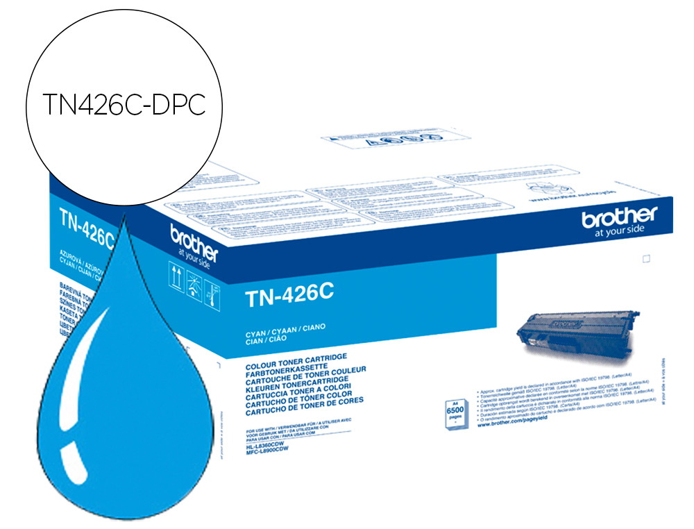 TONER DPC COMPATIBLE BROTHER TN426C