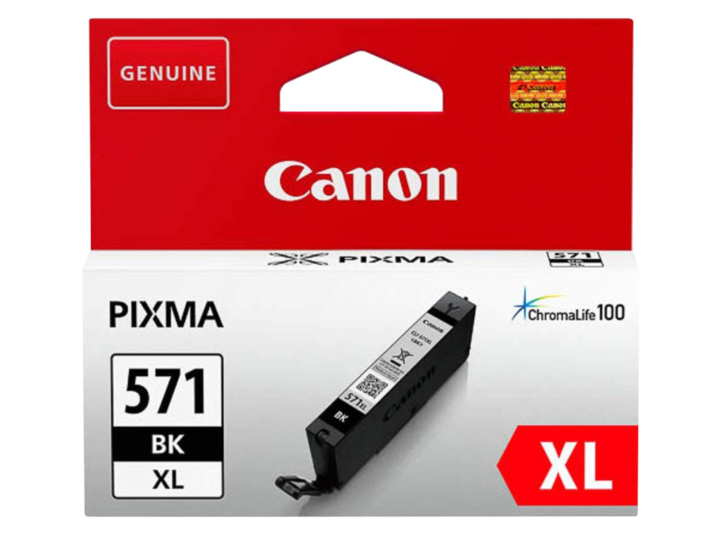 CARTOUCHE CANON JET D'ENCRE 0331C001-CLI-571XLBK HAUTE CAPACIT NOIR