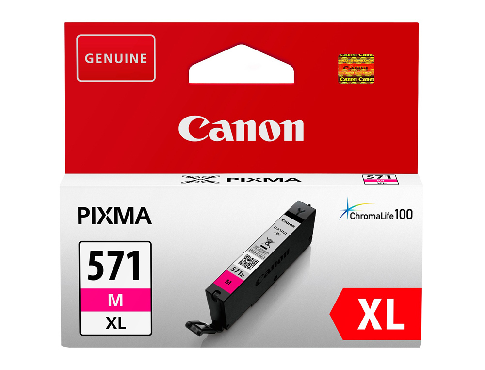 CARTOUCHE CANON JET D'ENCRE 0333C001-CLI-571XLM HAUTE CAPACIT MAGENTA