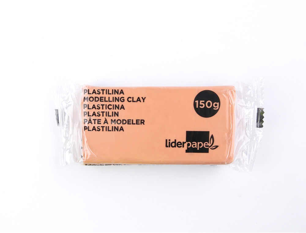 PÂTE À MODELER LIDERPAPEL VÉGÉTALE 15 COLORIS ASSORTIS ASSORTIMENT 15 PAINS DE 150G