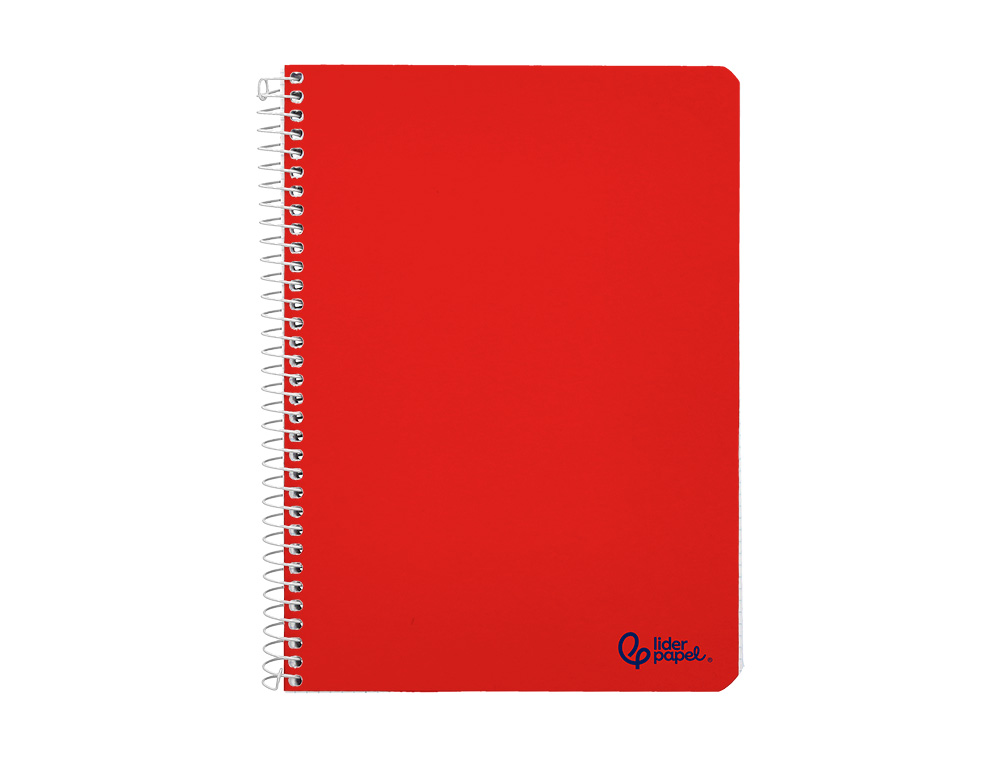 CAHIER SPIRALE LIDERPAPEL SERIE SMART COUVERTURE        CARTONNEE A4 21X29,7CM 80F    60G/M2 5X5MM COIL-LOCK