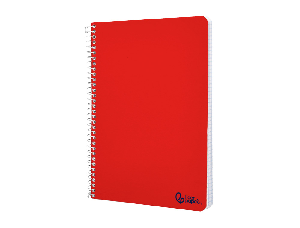 CAHIER SPIRALE LIDERPAPEL SERIE SMART COUVERTURE        CARTONNEE A4 21X29,7CM 80F    60G/M2 5X5MM COIL-LOCK