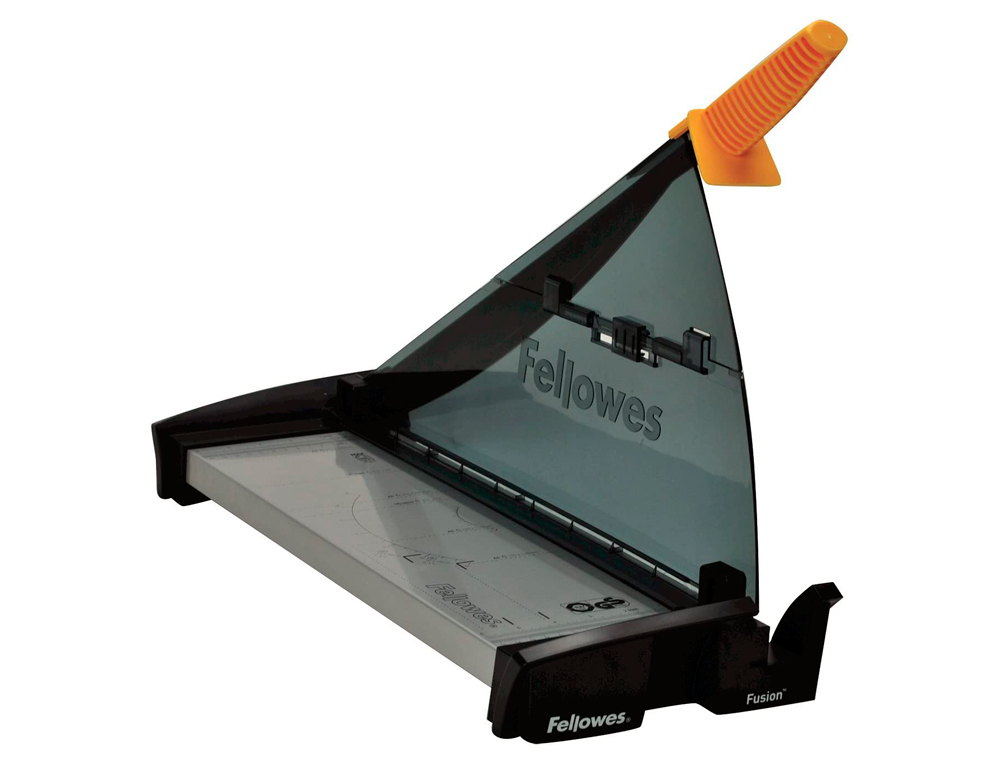 CISAILLE FELLOWES FUSION A3 CAPACITÉ COUPE 10F PRESSE MANUELLE PROTECTION SAFECUT COUPE RABATTABLE 679X209X65