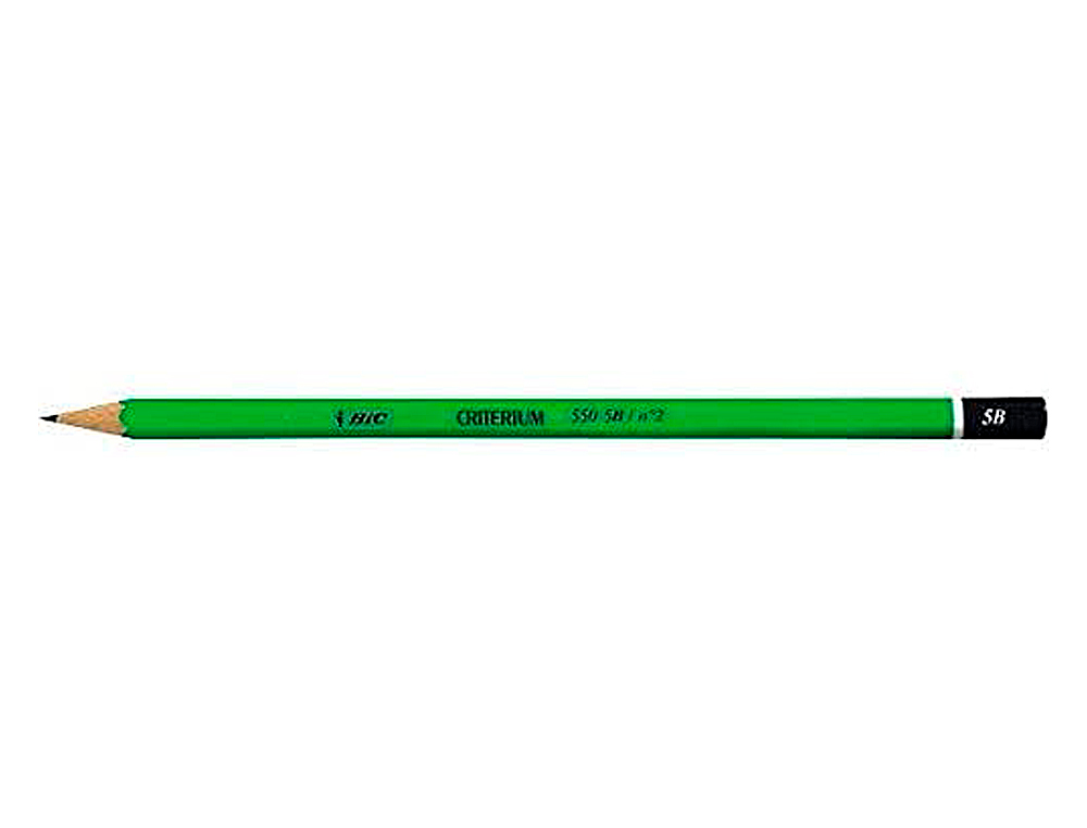CRAYON GRAPHITE BIC CRITRIUM 550 5B BOIS HEXAGONAL TTE TREMPE BAGUE EXCELLENTE TAILLABILIT
