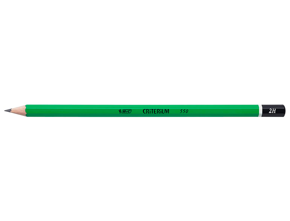 CRAYON GRAPHITE BIC CRITRIUM 550 2H BOIS HEXAGONAL TTE TREMPE BAGUE EXCELLENTE TAILLABILIT