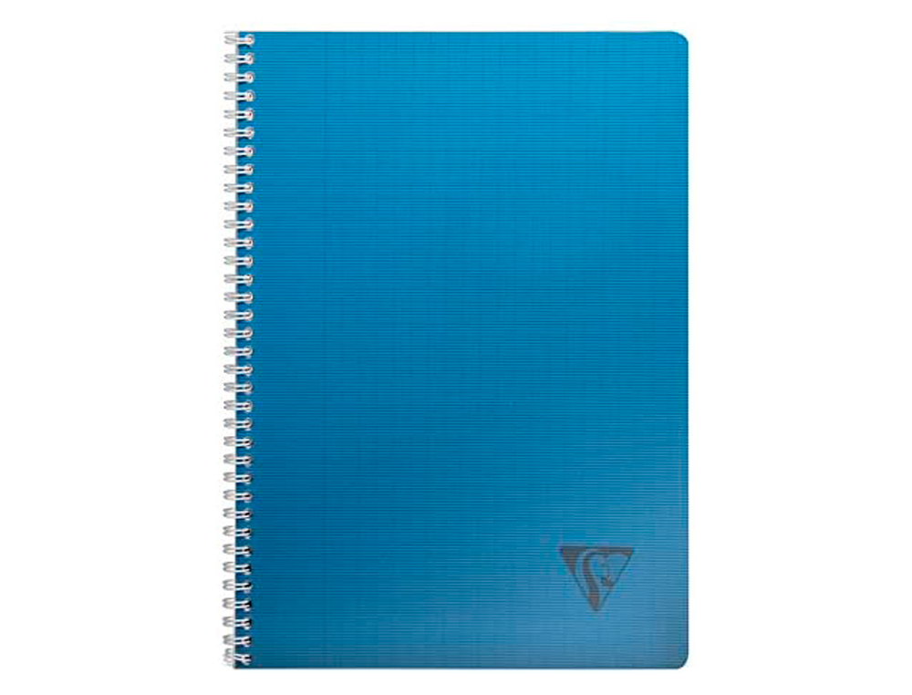 CAHIER CLAIREFONTAINE LINICOLOR INTENSIVE RELIURE INTGRALE A4 21X29,7CM 100 PAGES 90G RGLURE 5X5MM COLORIS ASSORTIS