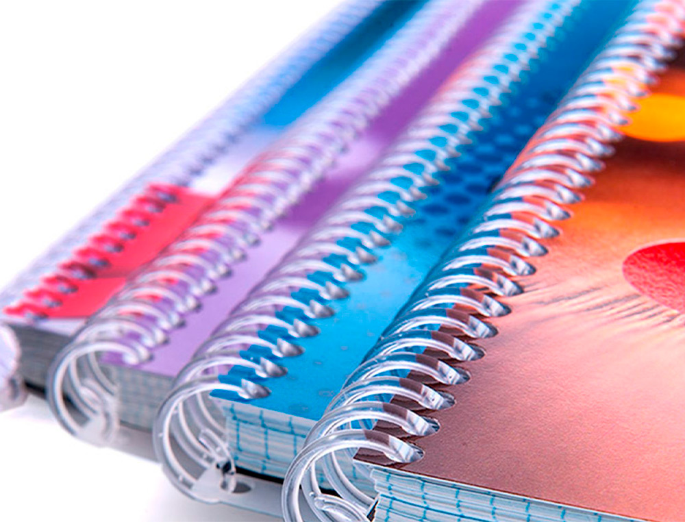SPIRALE Q-CONNECT PLASTIQUE TRANSPARENT RELIEUR PAS 32 5:1 60F CALIBRE 1.8MM DIAMÈTRE 10MM BOÎTE 100 UNITÉS