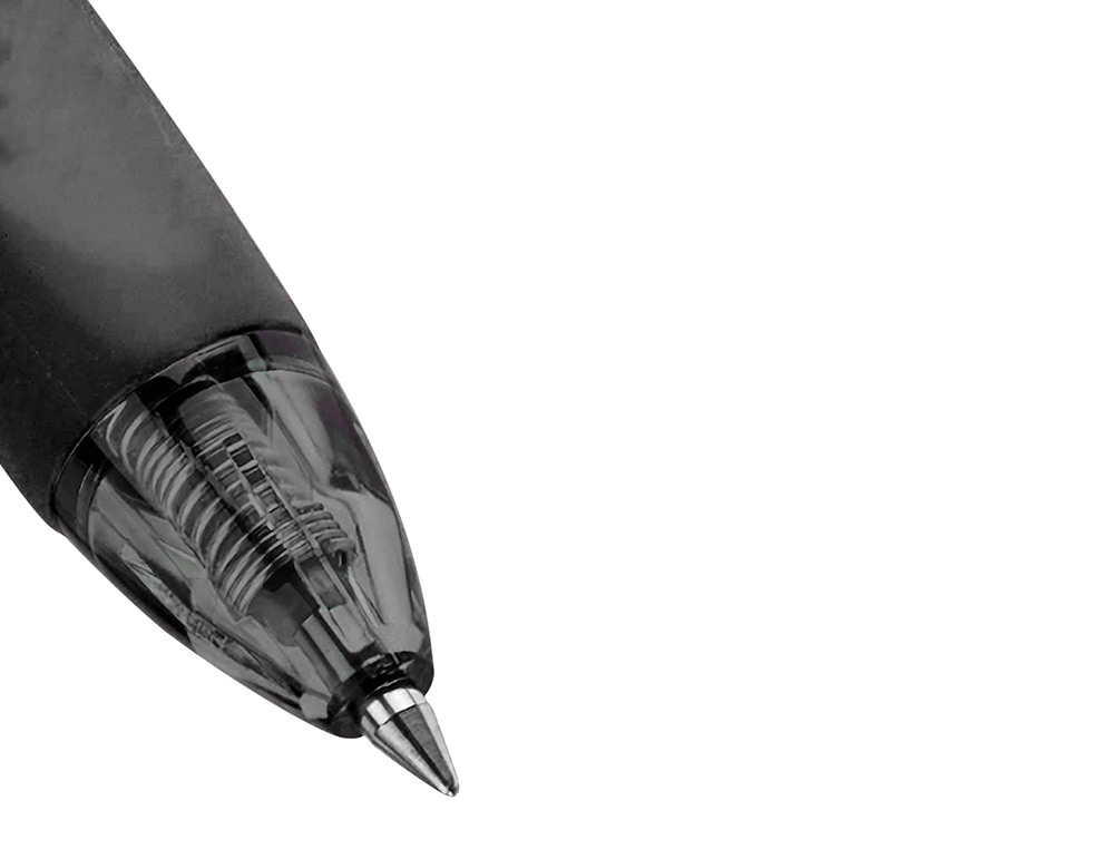 ROLLER Q-CONNECT CRITURE MOYENNE 0.7MM ENCRE EFFAABLE GRIP PRHENSION GOMME SERTIE COLORIS NOIR