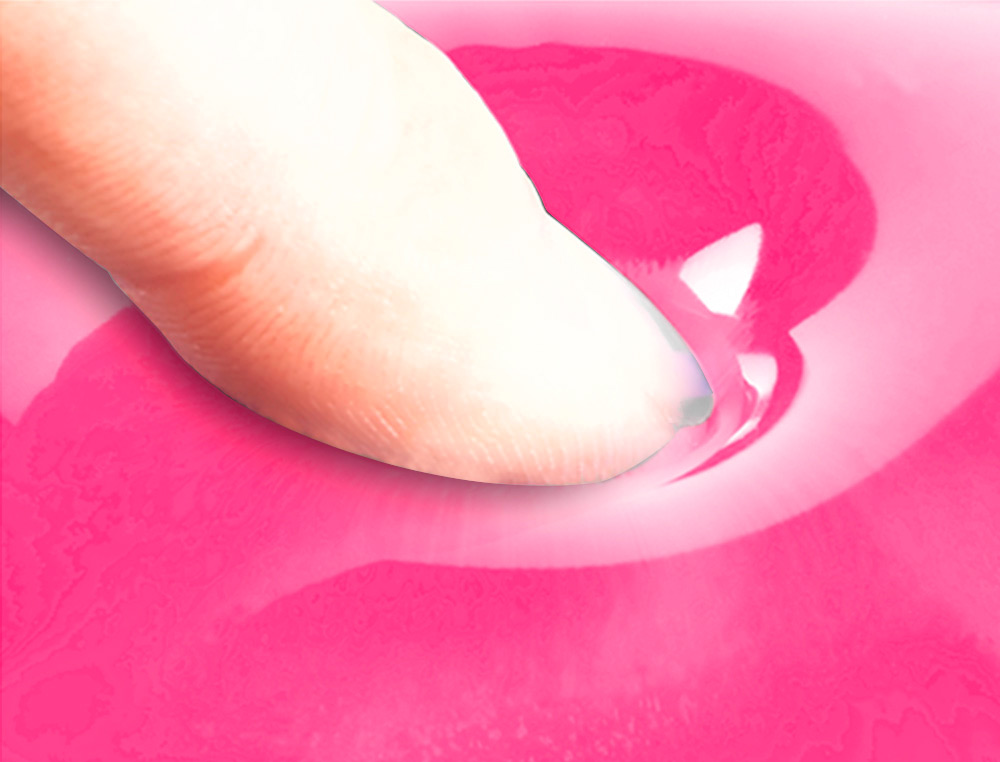 TAPIS SOURIS Q-CONNECT REPOSE-POIGNE GEL ET PVC      GRAND CONFORT FACILEMENT      NETTOYABLE COLORIS ROSE