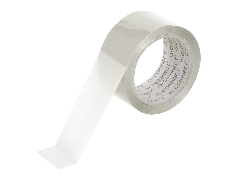 RUBAN ADHESIF Q-CONNECT ECONOMIQUE SPECIAL EMBALLAGE  HAUTE ADHERENCE 50MMX132M     COLORIS TRANSPARENT