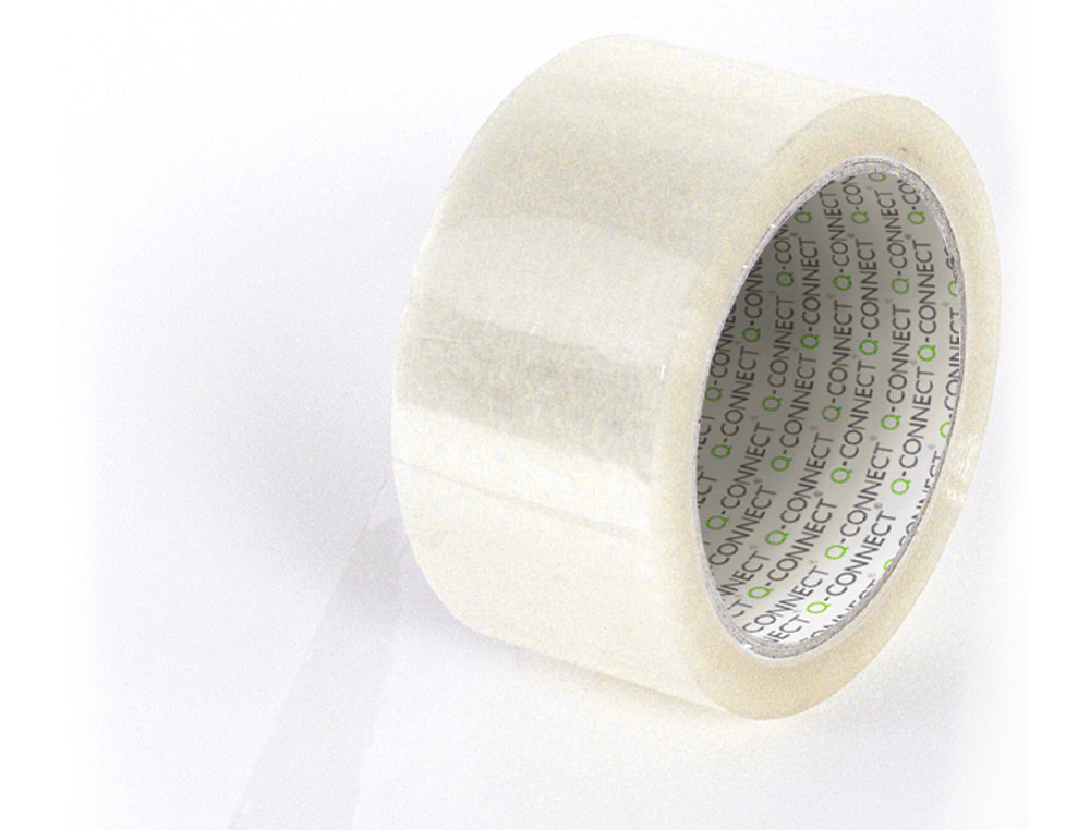 RUBAN ADHESIF Q-CONNECT ECONOMIQUE SPECIAL EMBALLAGE  HAUTE ADHERENCE 50MMX132M     COLORIS TRANSPARENT