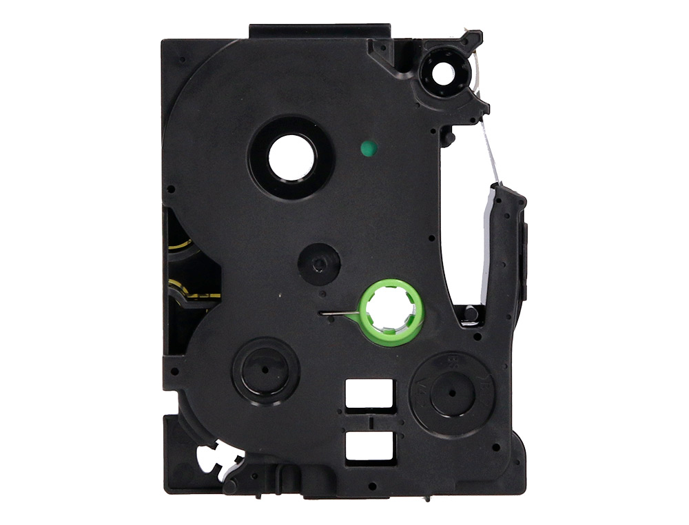 RUBAN TITREUSE Q-CONNECT TZE-631 JAUNE-NOIR 12 MM X 8 MT OZE-631