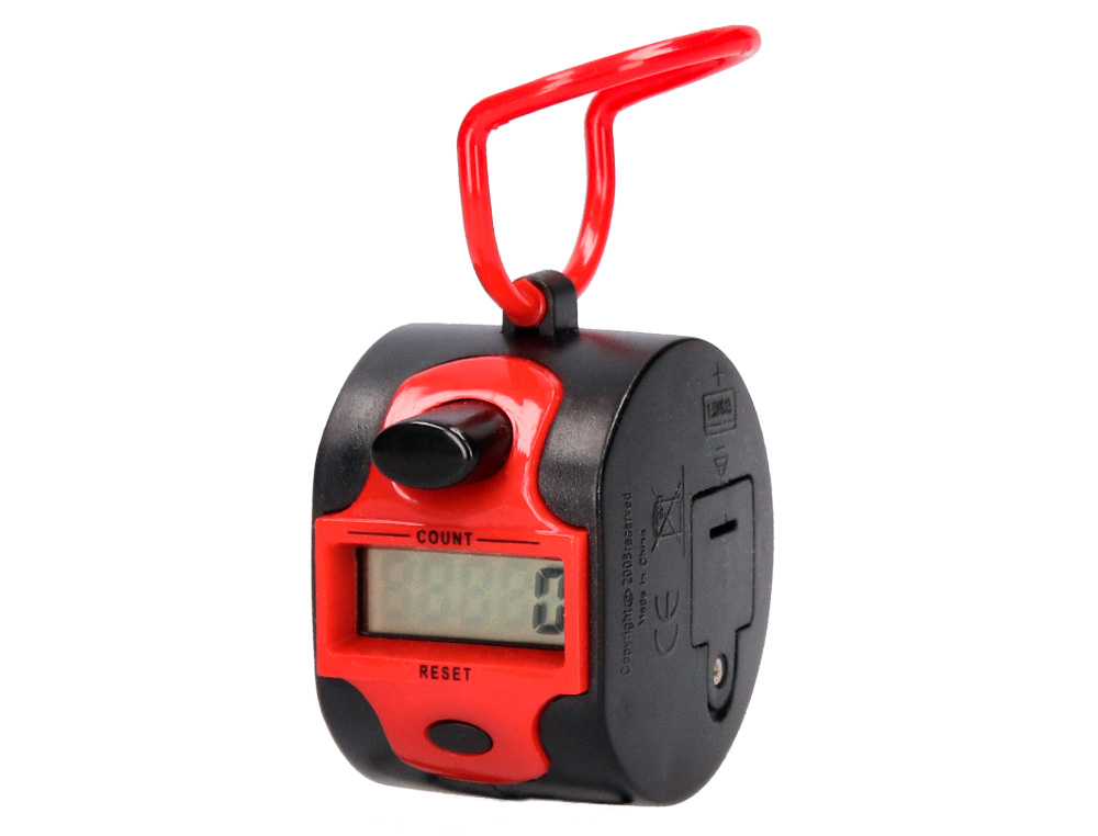 COMPTEUR NUMERIQUE Q-CONNECT COMPTAGE DE 0 A 99999 LEVIER  DE REMISE A ZERO DIM.         45X32.5X23MM 70G
