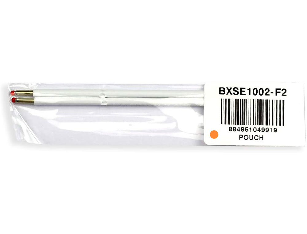 RECHARGE POUR STYLO-BILLE RETRACTABLE PENTEL BX470 IZEE POINTE LARGE 1MM ENCRE ORANGE SACHET 2 UNITES