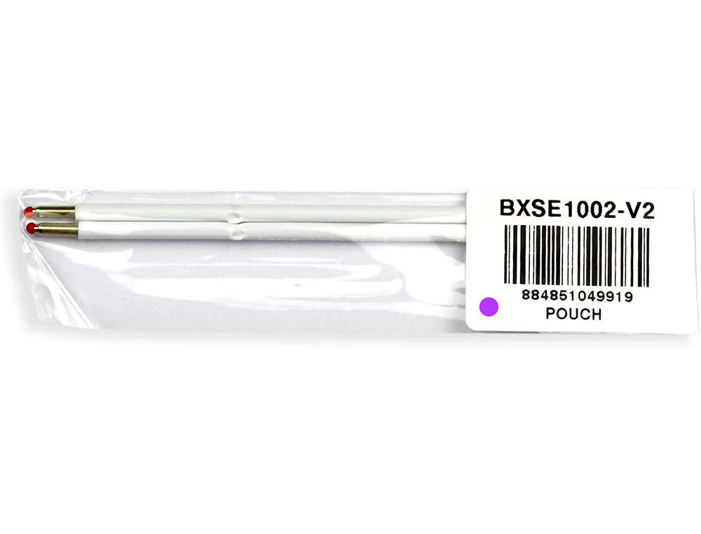 RECHARGE POUR STYLO-BILLE RETRACTABLE PENTEL BX470 IZEE POINTE LARGE 1MM ENCRE        VIOLETTE SACHET 2 UNITES