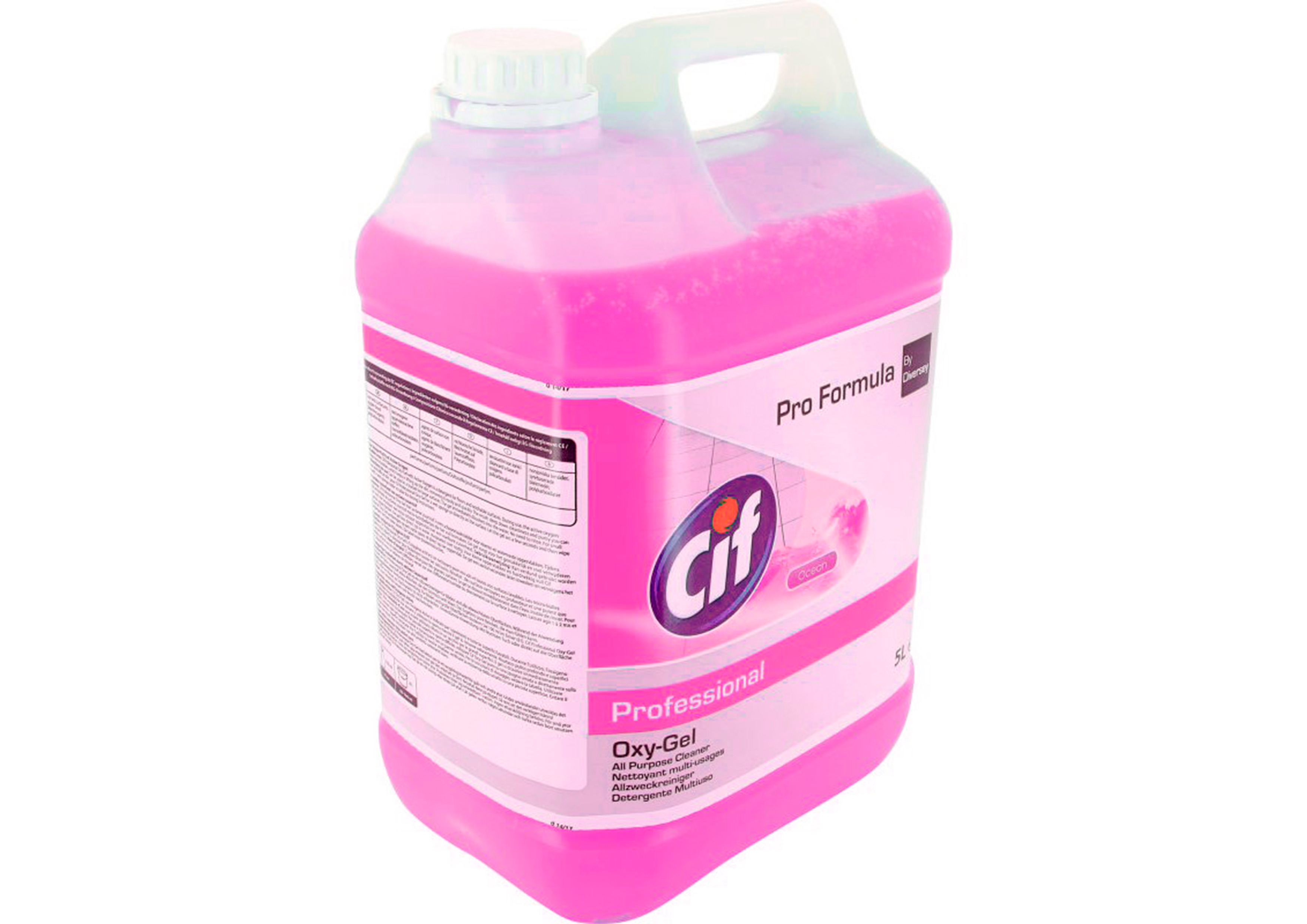 NETTOYANT MULTI-USAGE CIF OXY-GEL SOLS ET TOUTES        SURFACES LAVABLES MURS        CARRELAGES PARFUM ORCHIDEE