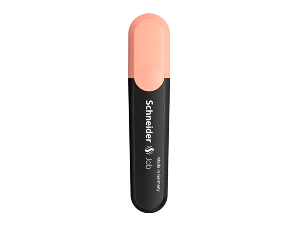 SURLIGNEUR SCHNEIDER JOB PASTEL POINTE BISEAUTEE       ECRITURE 1/5MM COLORIS PECHE