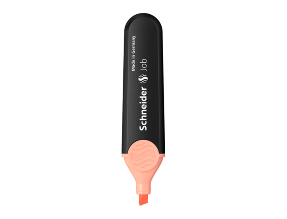 SURLIGNEUR SCHNEIDER JOB PASTEL POINTE BISEAUTEE       ECRITURE 1/5MM COLORIS PECHE