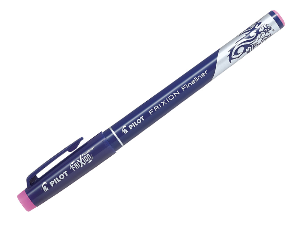 FEUTRE ECRITURE PILOT FRIXION FINELINER EFFACABLE POINTE    FINE BAGUEE COLORIS ROSE