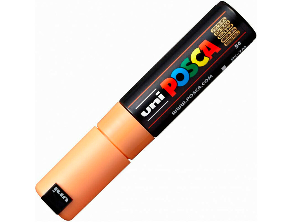 MARQUEUR PEINTURE POSCA PC7M POINTE LARGE CONIQUE ENCRE    INODORE COUVRANTE MISCIBLE    TOUS SUPPORTS COLORIS ROSE