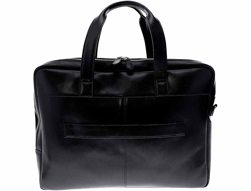 SACOCHE DOUBLE EXACOMPTA EXACTIVE ORDINATEUR PORTABLE TABLETTE CUIR POCHES RANGEMENT 41X30X19,5CM