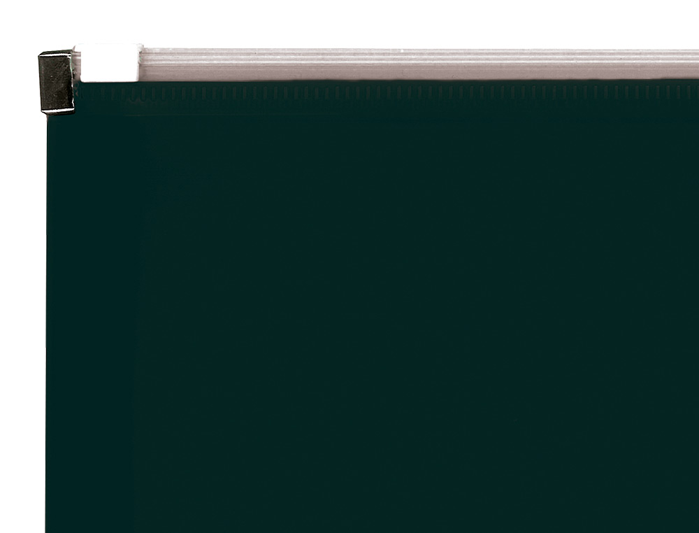 POCHETTE ENVELOPPE LIDERPAPEL POLYPROPYLENE 180 MICRONS A4 210X297MM FERMETURE ECLAIR NOIR OPAQUE