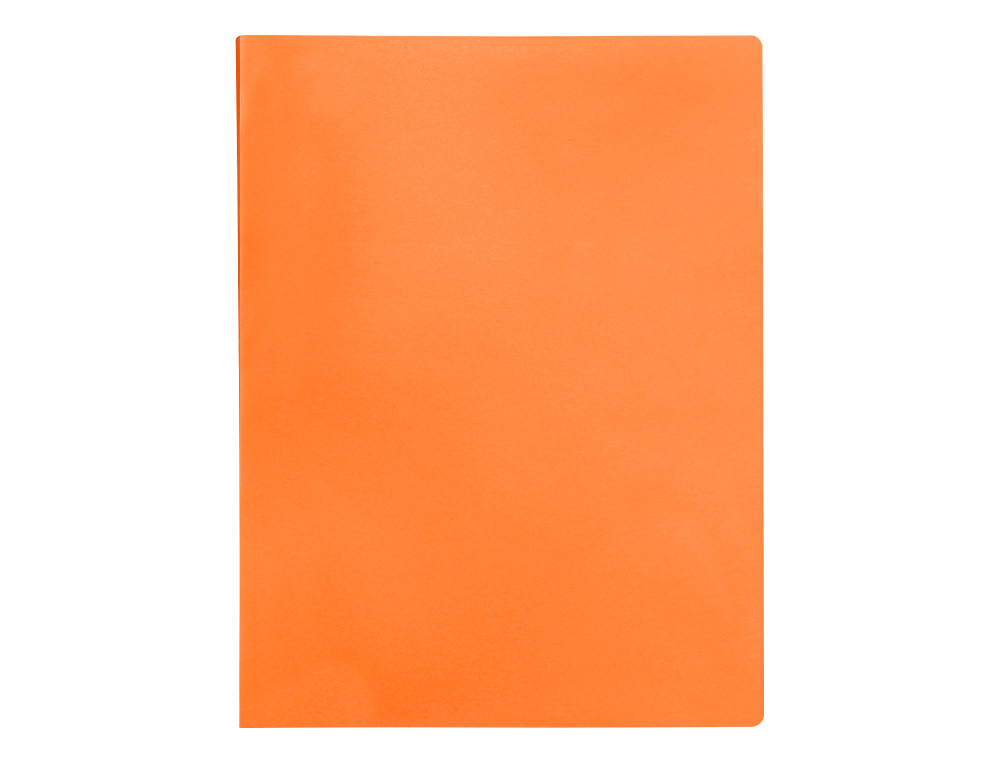 PROTEGE-DOCUMENTS LIDERPAPEL POLYPROPYLENE COUVERTURE      FLEXIBLE 80 POCHETTES FIXES   A4 220X297MM ORANGE FLUO