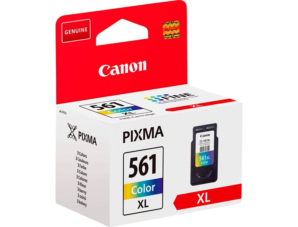 CARTOUCHE CANON 561XL POUR PIXMA TS5350 / TS5351 /       TS5352 / TS5353 COULEURS CMY  300 PAGES