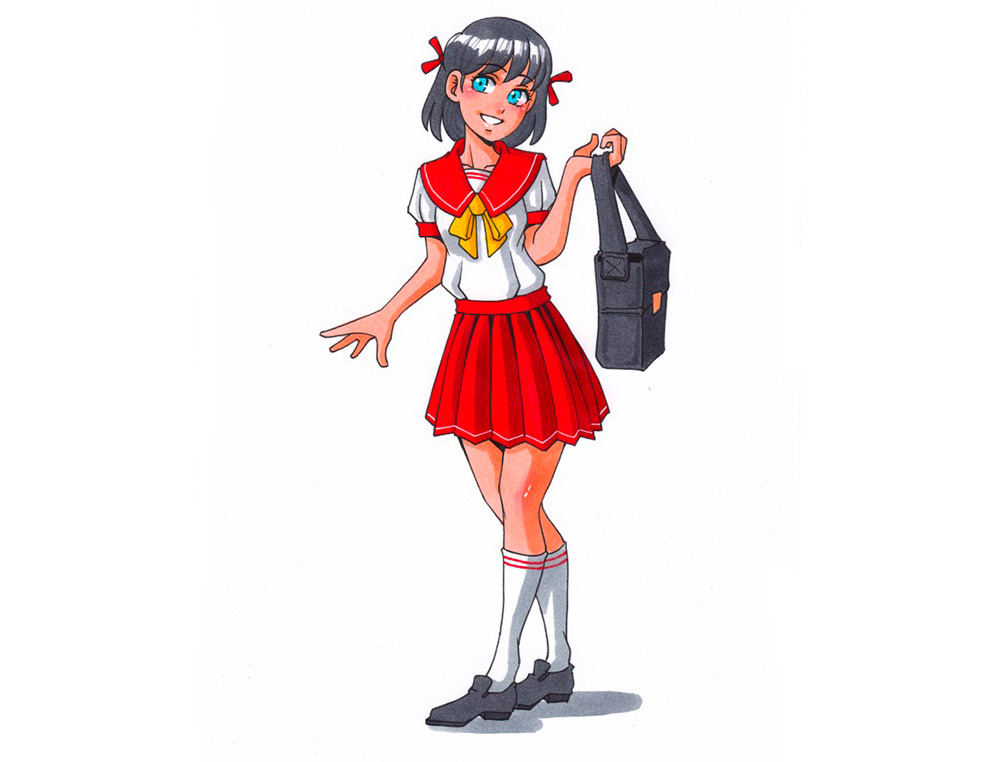 TRACE-MANGA GO MANGA 2 POCHOIRS SILHOUETTE A TRACER  TENUE VESTIMENTAIRE ET        ACCESSOIRES MODELE FILLE
