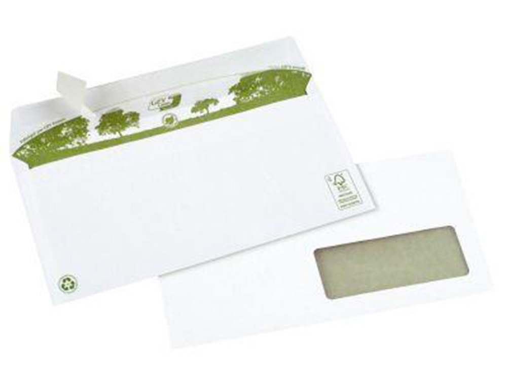 ENVELOPPE GPV C6 BANDE DE PROTECTION 80G RECYCLES       114X162 BLANCHE BOITE DE 200