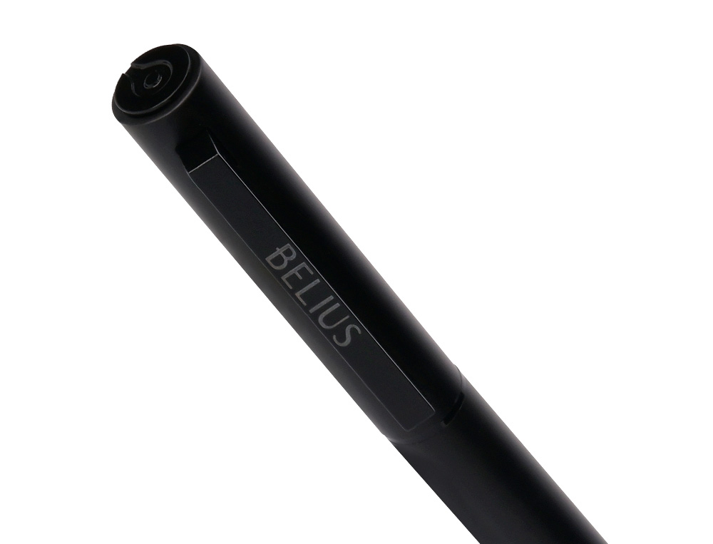 ROLLER BELIUS UNSTOPPABLE MONOCHROME ALUMINIUM ENCRE    NOIRE COLORIS NOIR DANS       COFFRET CADEAU