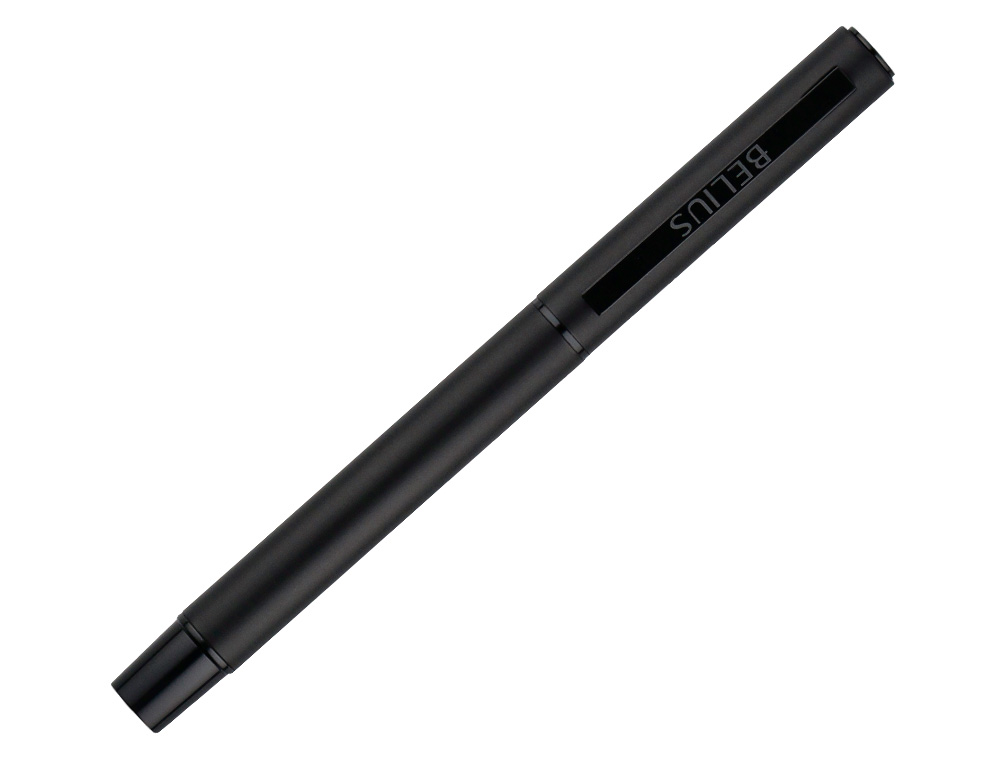 ROLLER BELIUS UNSTOPPABLE MONOCHROME ALUMINIUM ENCRE    NOIRE COLORIS NOIR DANS       COFFRET CADEAU