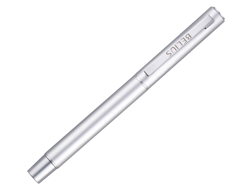 ROLLER BELIUS UNSTOPPABLE MONOCHROME ALUMINIUM ENCRE    NOIRE COLORIS ARGENT DANS     COFFRET CADEAU