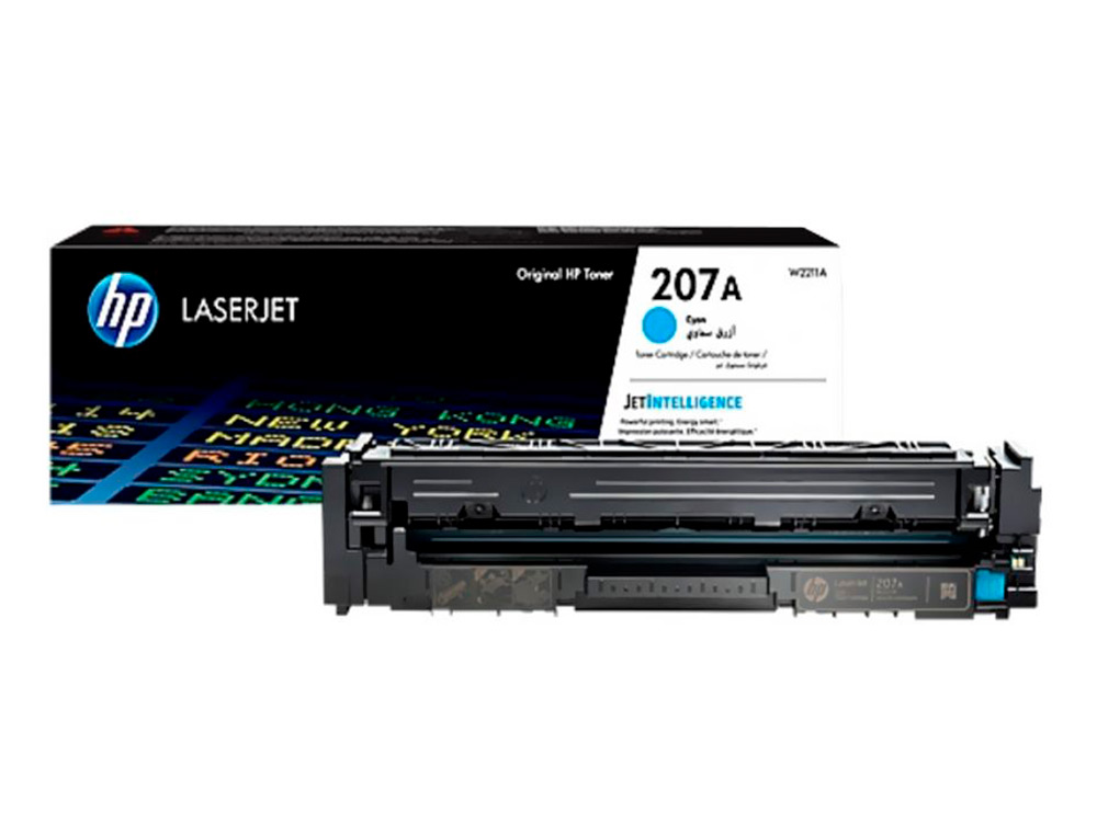 CARTOUCHE D'ENCRE HP 207A POUR HP COLOR LASERJET PRO    M255DW M255NW M282NW M283FDN  CYAN 1250P