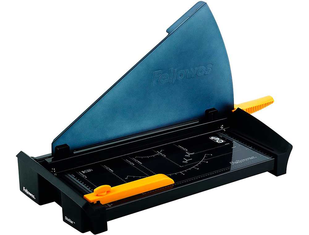 CISAILLE FELLOWES STELLAR A3 LAME ACIER INOXYDABLE         PRESSION AUTOMATIQUE CAPACITE COUPE 20F 127X374X673MM