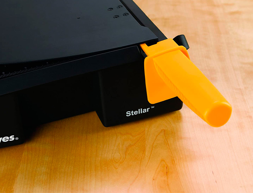 CISAILLE FELLOWES STELLAR A3 LAME ACIER INOXYDABLE         PRESSION AUTOMATIQUE CAPACITE COUPE 20F 127X374X673MM