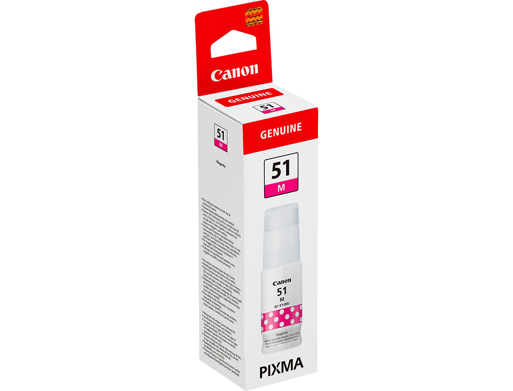 CARTOUCHE CANON JET D'ENCRE GI 51 COULEUR MAGENTA