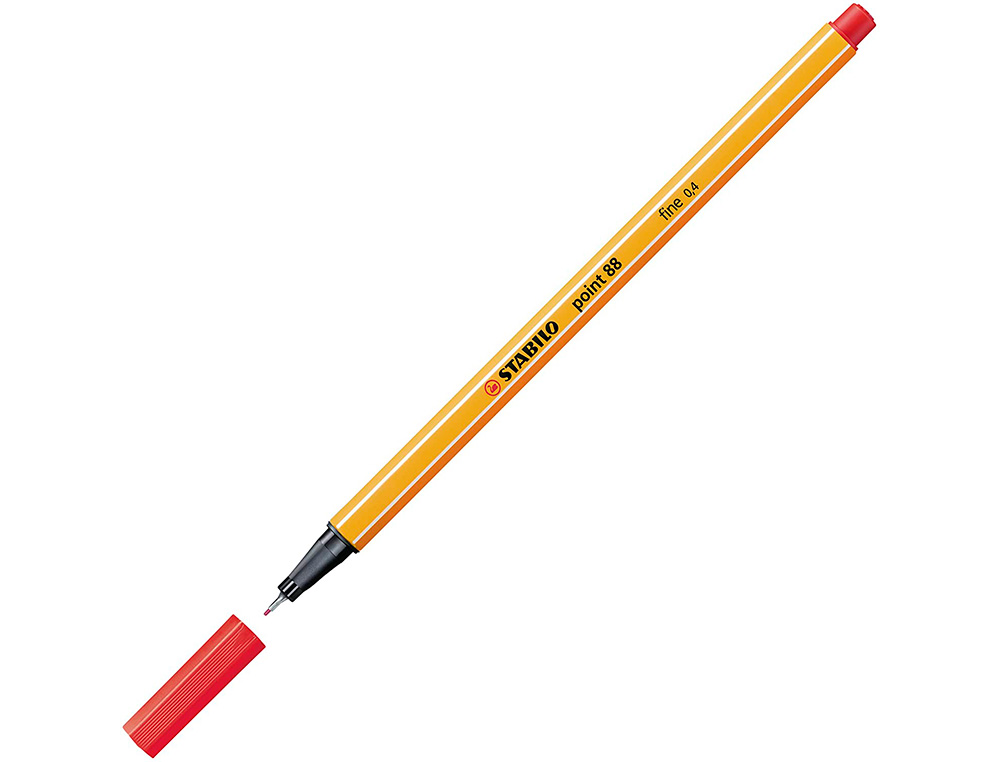 STYLO-FEUTRE STABILO POINT 88 COLOR PARADE POINTE FINE 0,4MM COLORIS ASSORTIS PACK DE 20