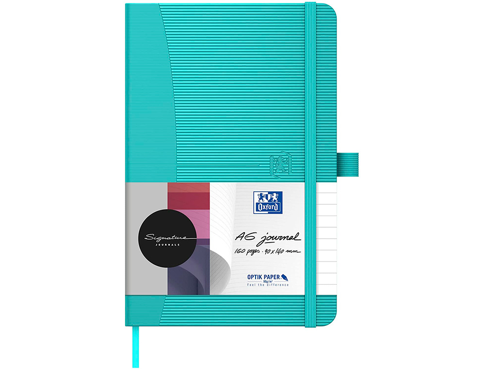 CARNET OXFORD OFFICE SIGNATURE BROCHURE DIMENSION 90X140MM 160 PAGES 90G Q5 ASSORTI 10 COULEURS