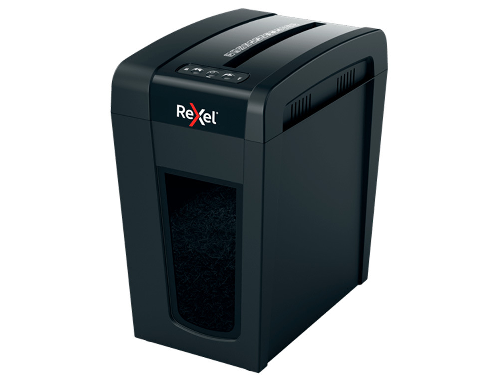 DESTRUCTEUR REXEL SECURE X10-S L P4 COUPE CROISEE      4X28MM DETRUIT 10 F INSERTION MANUELLE 18L 204X355X351MM