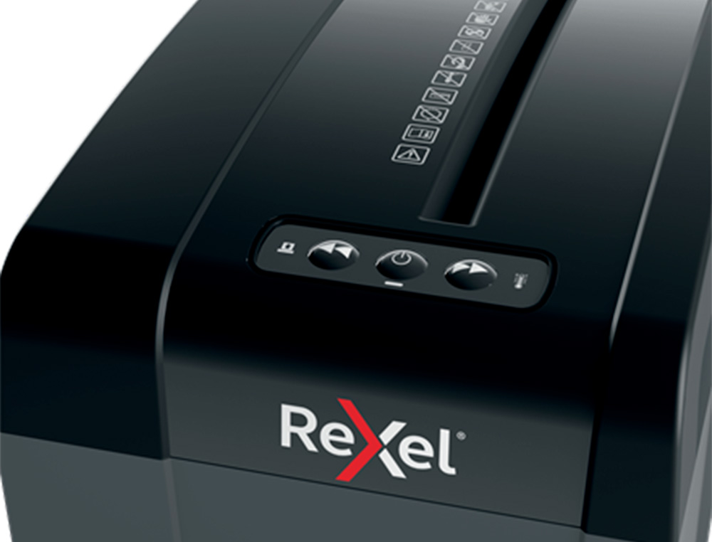 DESTRUCTEUR REXEL SECURE X10-S L P4 COUPE CROISEE      4X28MM DETRUIT 10 F INSERTION MANUELLE 18L 204X355X351MM