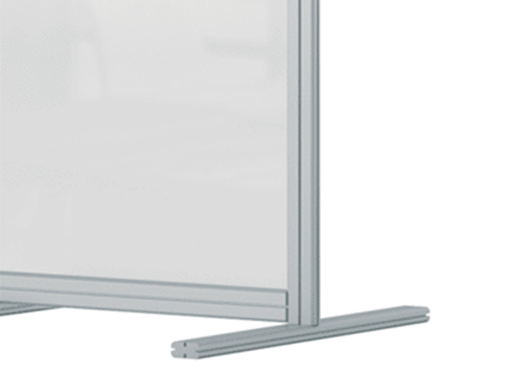 SEPARATEUR NOBO PREMIUM EN PLEXIGLAS TRANSPARENT         1200X1000X300MM