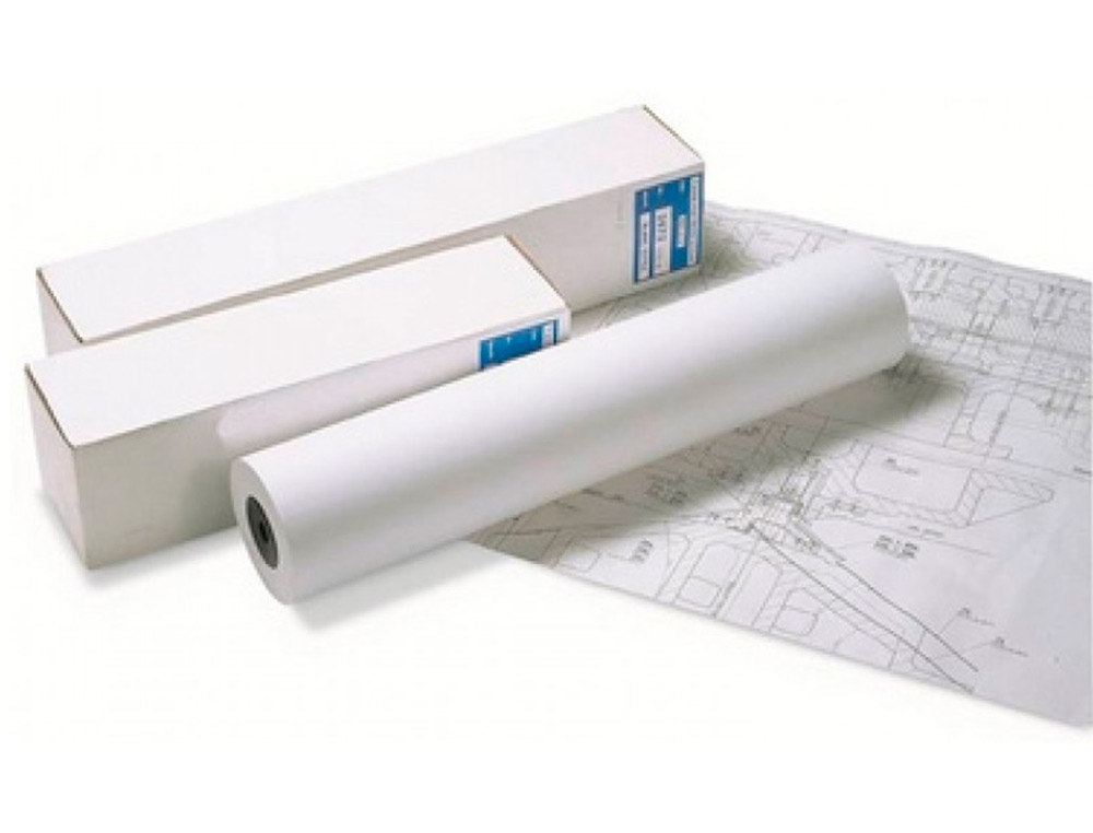 PAPIER CLAIREFONTAINE PLAN EXTRA BLANC LARGEUR 91MX914MM 80G APPLICATION JET D'ENCRE   QUALITE PHOTO BOBINE