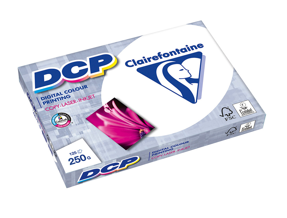 PAPIER CLAIREFONTAINE MULTIFONCTION LASER COULEUR   DCP HAUTE QUALITE A3 250G/M2  BLANC PARFAITE OPACITE PAQUET